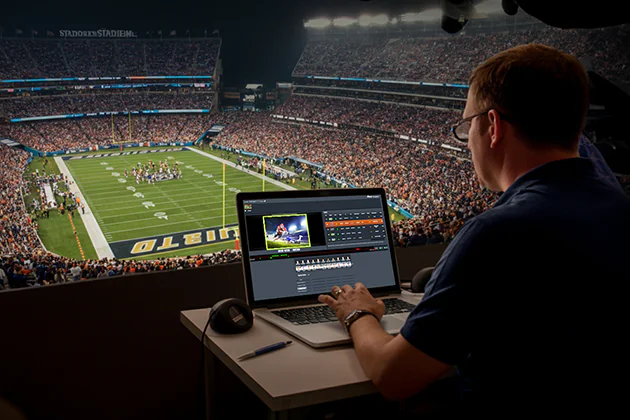 Fast turnaround video storage and MAM  for sports workflows