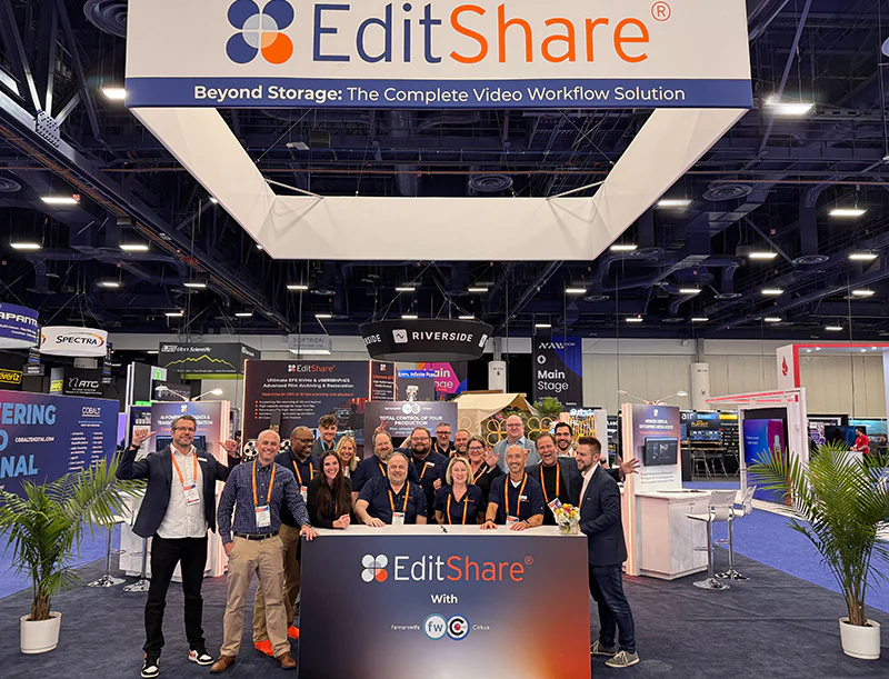 The EditShare team at NAB 2026